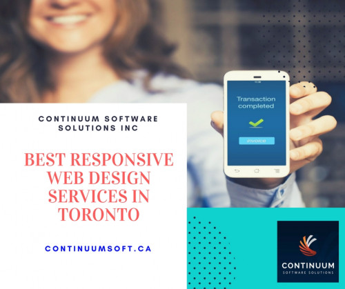 Continuum Software Solutions is a Toronto's Best web design company, providing all kind of web solutions like mobile friendly responsive web design and many others. We create responsive website design with consciousness on great person experience on every computing device and mobile device.