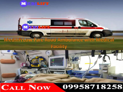 Now get the advantages of the Medilift complete medical facility Road Ambulance Service in Ranchi for the patient transportation which is easily available 24 hours. Now, call @ 9958718258 and book the Medilift Ambulance from Ranchi to another city.
https://bit.ly/2RWl7os