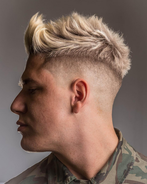 tombaxter hair high fade haircut spikes 2018