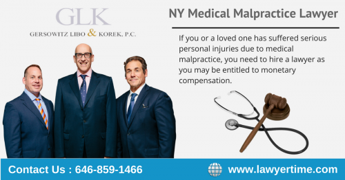 Have you or a loved one have been injured by medical malpractice in NY? An experienced medical malpractice lawyer from Gersowitz Libo & Korek, P.C. can help. For more information you can visit: https://www.lawyertime.com/practice-areas/medical-malpractice/
