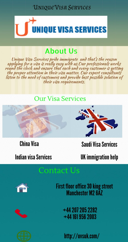 If you are a travel agent and want to know about our Saudi Visa partner program. Please contact us at Unique Visa Services site. Because Our professionals work to ensure that each and every customer is getting the proper attention in their visa matter.

 http://uvsuk.com/saudi-arabia-visa-service