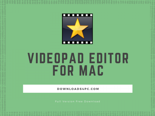 videopad editor for mac 20 8