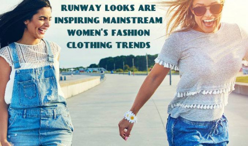 The runways are the biggest inspiration for the designers and wholesale manufacturers to bring in new styles for the fashion conscious men and women. This has been repeatedly followed, and this year's summer and spring season is no different. Know more http://alanicglobal.bcz.com/2018/04/17/the-runway-looks-are-inspiring-mainstream-womens-fashion-clothing-trends/