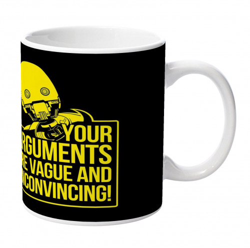 your arguments cup front